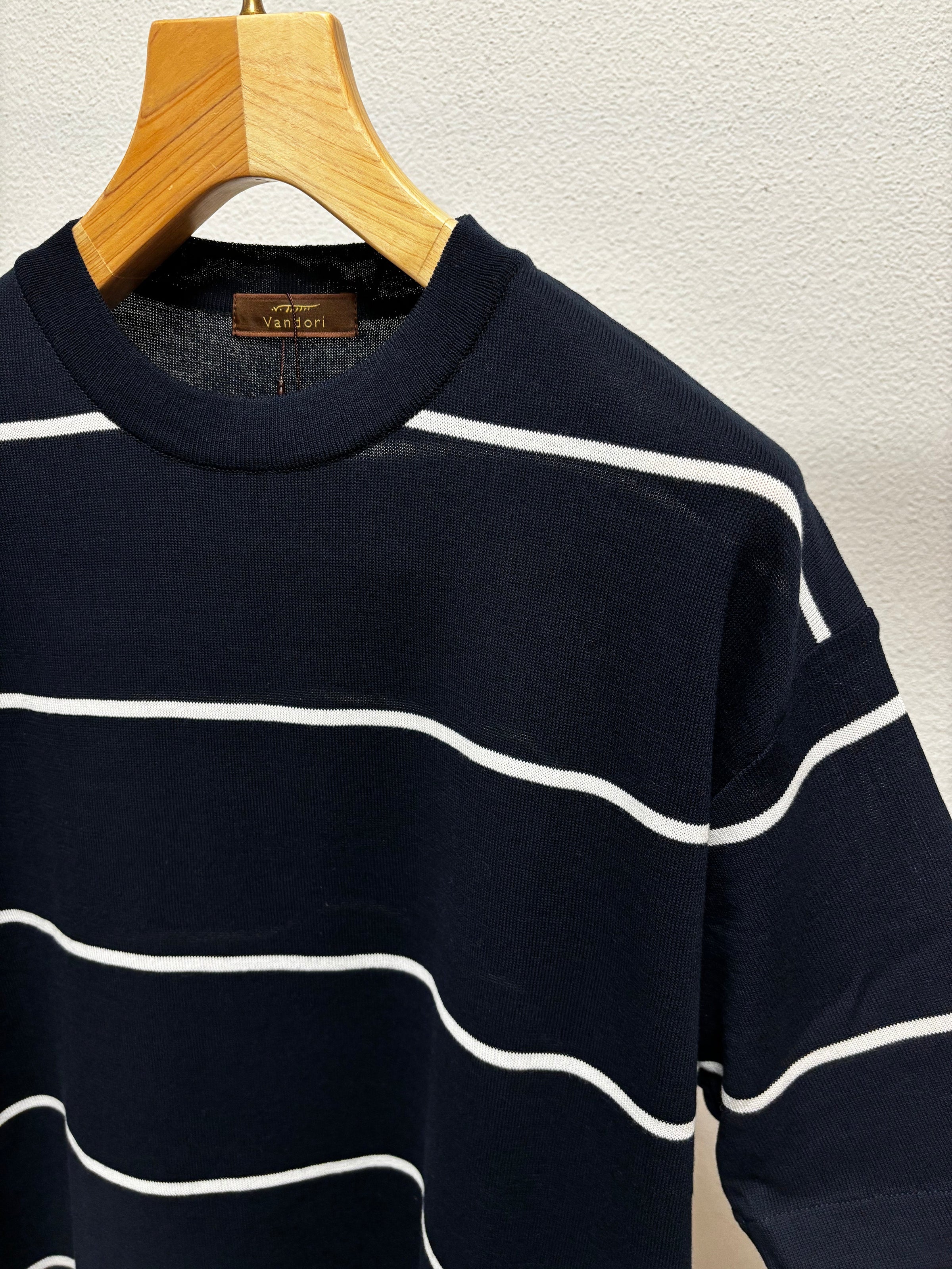 Vandori W/P ボーダー over size T